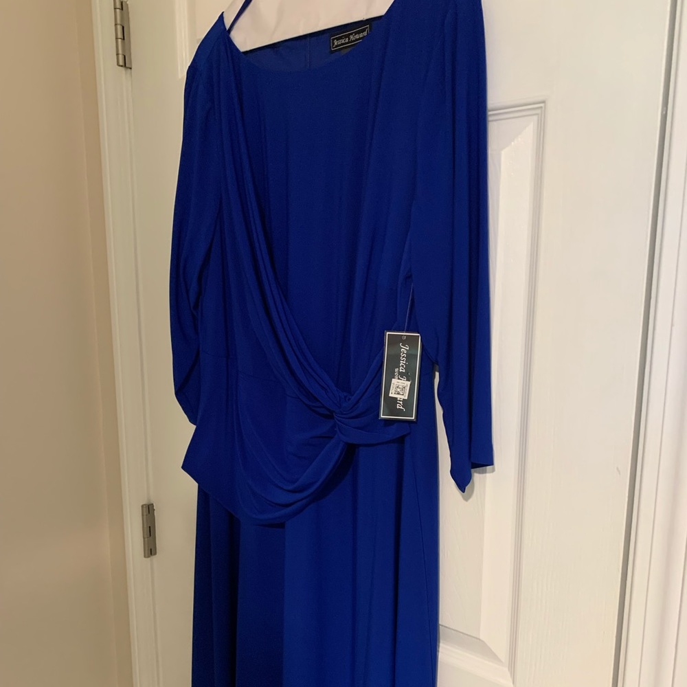 Jessica Howard Cobalt Blue Dress